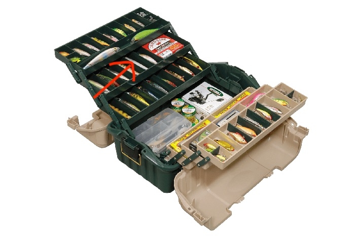 Plano 8616 Magnum Hiproof 6 Tray Tackle Box